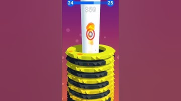 LEVEL 24 | Stack Ball 3D | Mobile Short Video Game #stackball #gaming