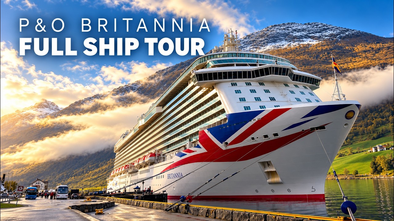 P&O Britannia FULL Ship Tour 2026 | Everything You Need to See!