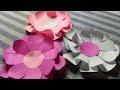 3 easy ways diy paper flower cutting