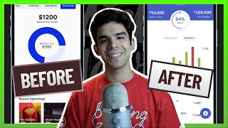 User Interface UI Design Exercise - Finance App