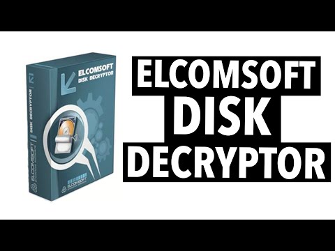 What is Elcomsoft&rsquo;s Disk Decrypter - How to use Disk Decryptor Simply Explained in English