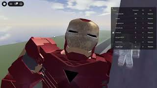 Roleplaying as JonesGotGame with GamingWithKev playing Roblox Iron Man Simulator