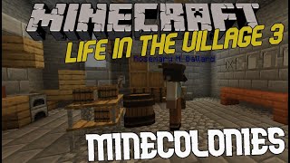 Minecraft | Life in the Village 3 | #19_ Nature's Compass | Tier 2 Builder Huts.