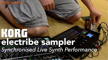 Korg Electribe Sampler 2 – Synchronised Live Synth Performance