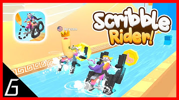Scribble Rider Gameplay | First Levels (1 - 20) + First Victorys