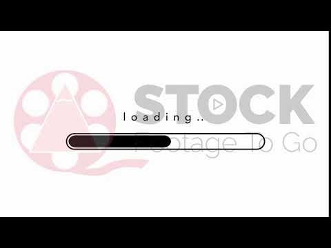 4k Loading Bar 10 Seconds (Royalty Free Stock Footage)