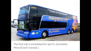 New Toronto-Detroit Bus Service is Launching April 5, 2023 and it Includes Stops in Windsor: