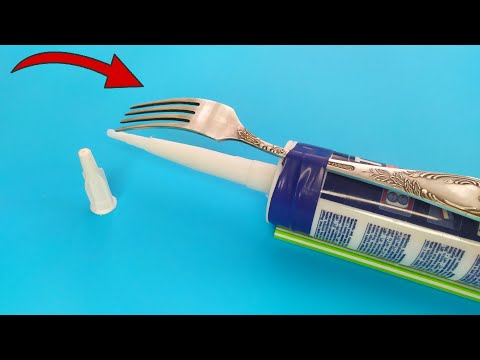 Как красиво нанести СИЛИКОН? Секрет работы с силиконом! What a beautiful Sealant! Sealant hacks