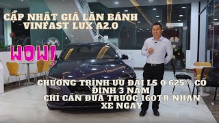 Lãi Suất 0.62% Cố Định 3 Năm Mua Trả Góp Lux A2.0, Giá Xe Vinfast Lux A2.0 2021 Lăn Bánh Bao Nhiêu