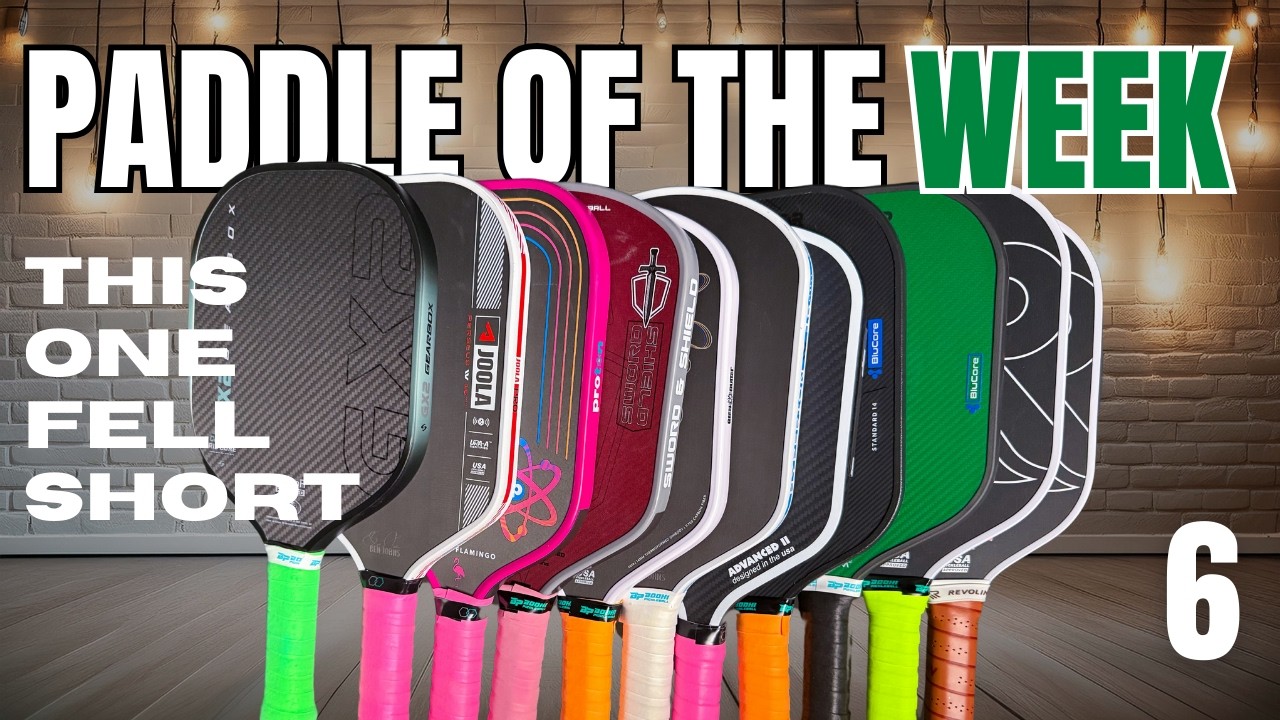 Обзор ракетки Diadem BluCore Pickleball + Gearbox GX2, JOOLA Perseus IV | Нет ракетки недели