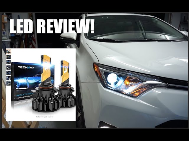 2016-2018 Toyota RAV4: 9012 Techmax LED Bulb Review 
