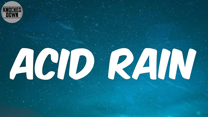 Acid rain chance the rapper lyrics