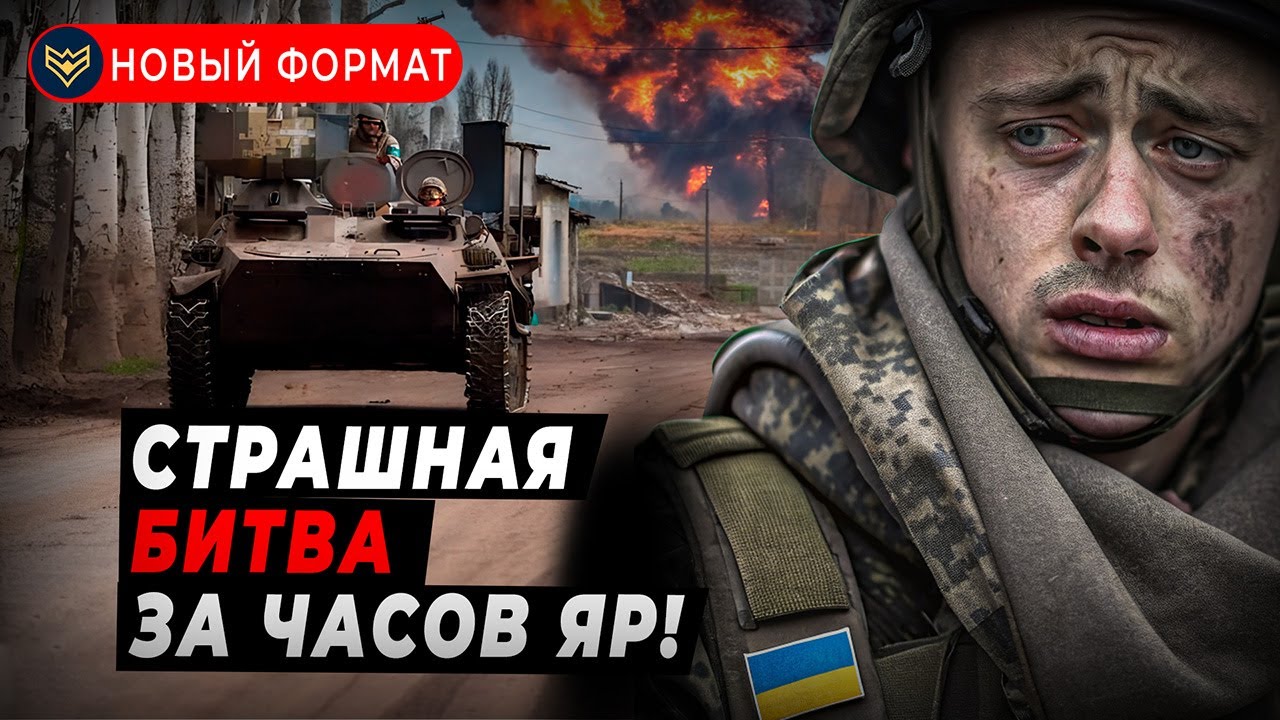 🔥 «99 ТЫСЯЧ ПОТЕРЬ»! Как Часов Яр стал мясорубкой для российской армии и кладбищем для техники РФ!