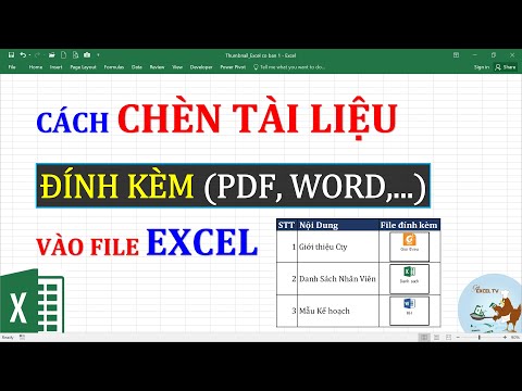 Video: Cách đính Kèm Biểu Tượng