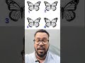 कौन सा तितली अलग है?#puzzle #challenge #reels #ytshorts #butterfly