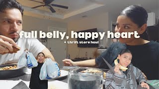 full belly, happy heart   a thrift store haul