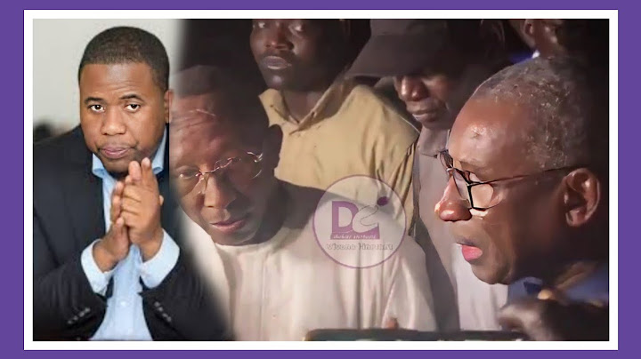 Libération de Bougane gueye Sidiki kaba réagit en compagnie de Mbaye pékh