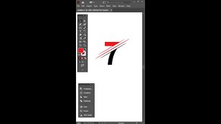 Illustrator Tutorial | Number 7 Logo Design | How to make logo design in Adobe Illustrator CC