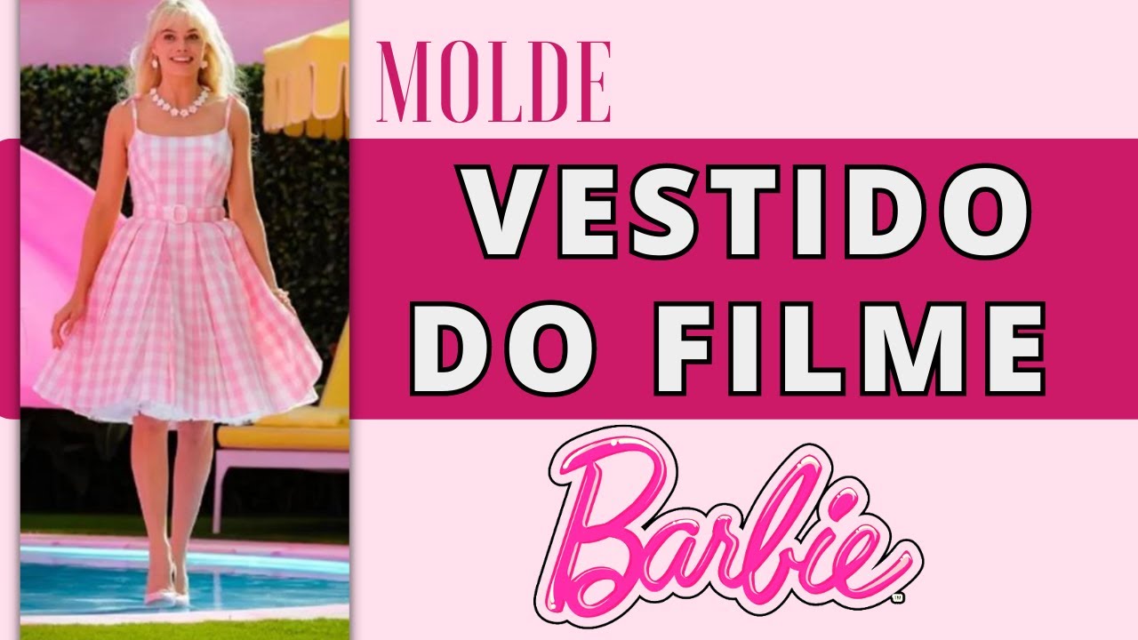 Vestido Infantil Barbie Filme Presidente