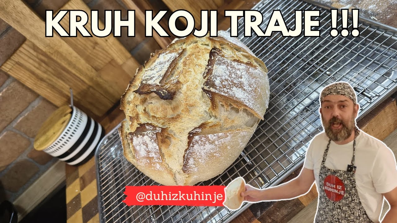 Domaći kruh bez aditiva: mekan, hrskav i sutra kao danas