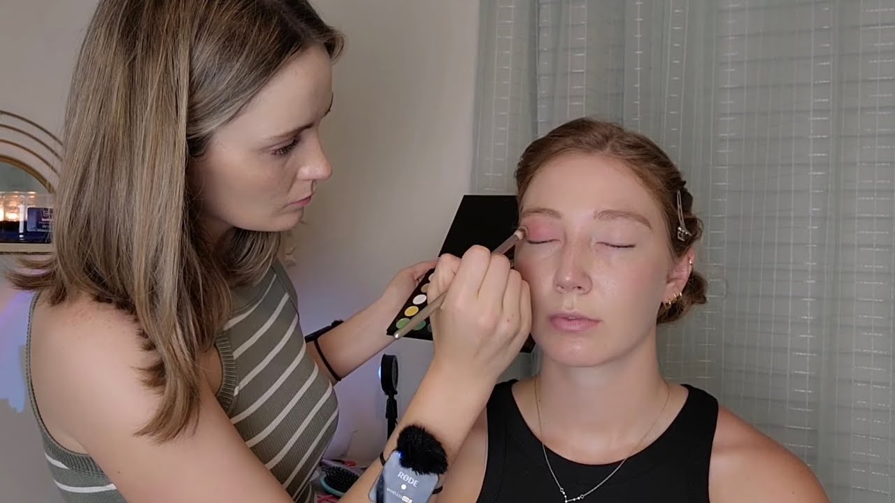 ASMR Perfectionist Wedding Bridal Hair & Makeup Application - Final Details & Finishing Touches