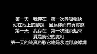 孫燕姿 - 第一天(歌詞版)