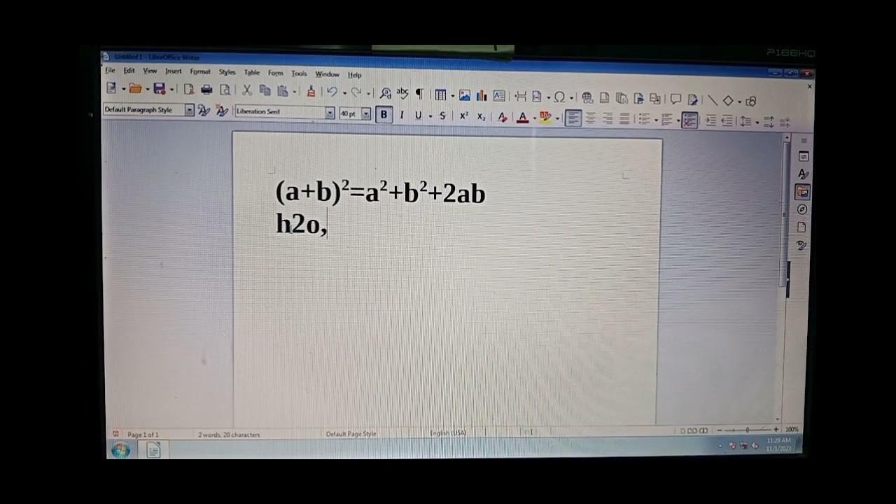 Libreoffice writer class for ccc exam youtube