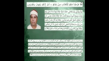 الشيخ محمد الليثي مقطع رائع جدا من سورة مريم