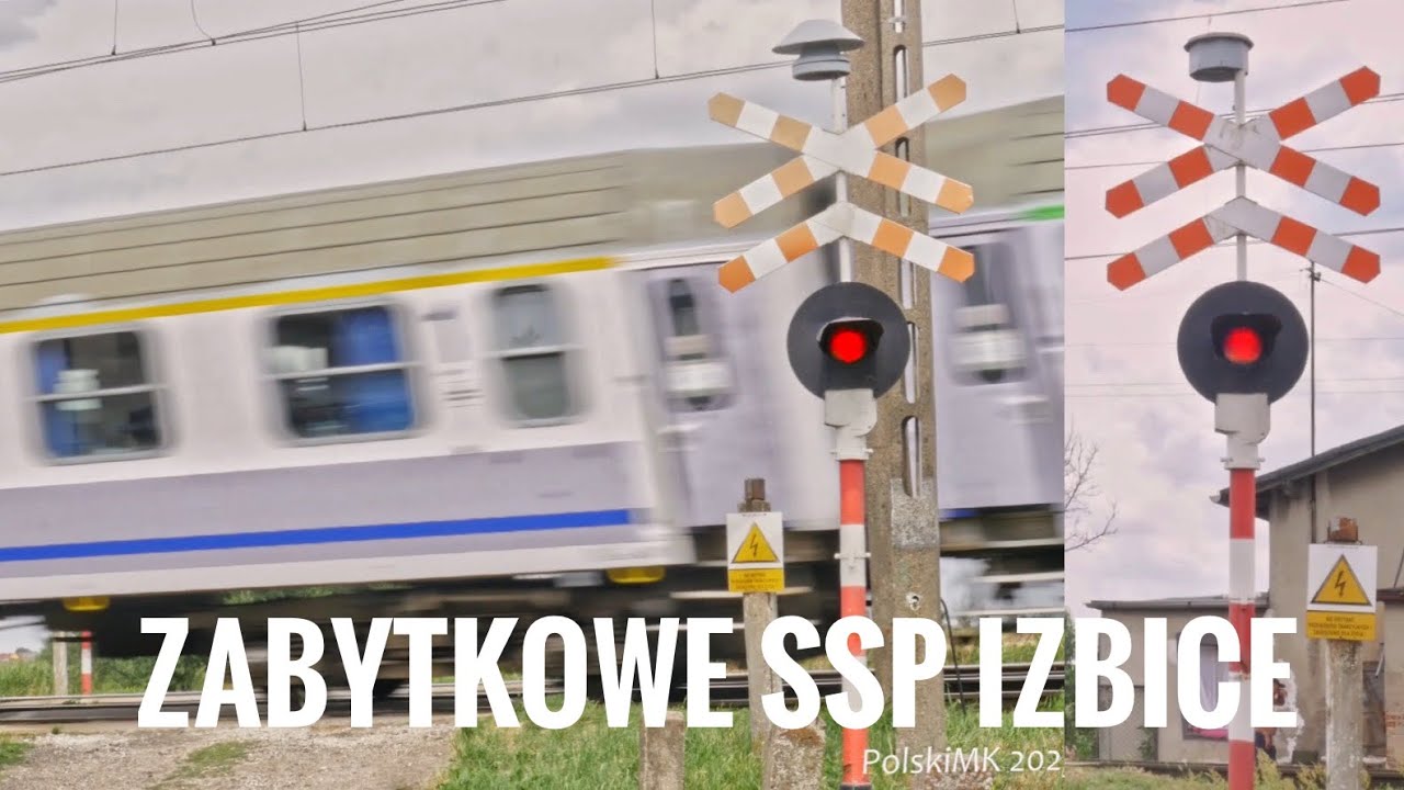 [ZABYTKOWY PRZEJAZD KOLEJOWY] SSP Izbice - COB-63A i EHZ-13!