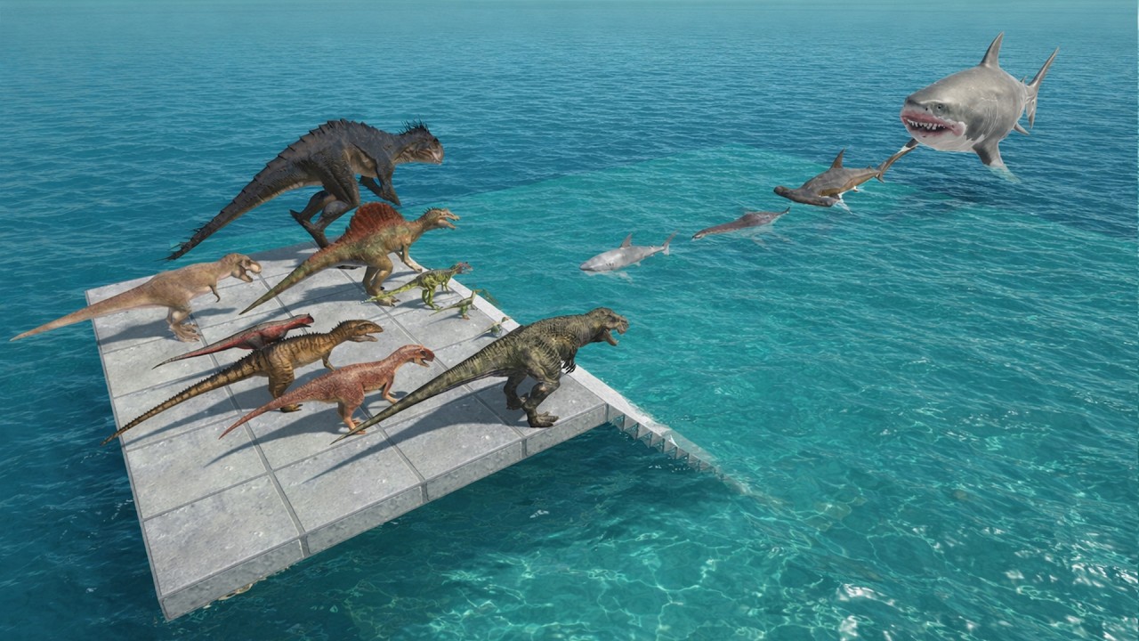 What Was Beneath the Prehistoric Ocean? – Carnivore Dinosaurs Go In to Find Out