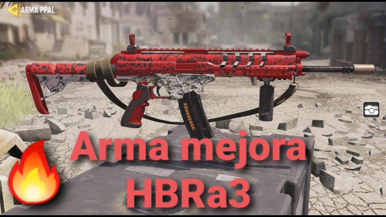 Hbra3 Cod CALL OF DUTY MOBILE/ Jugando con el Arma HBRa3 mejorada - YouTube