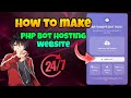 How To Make Telegram Bot Hosting Website | Easy Setup | Aryanispe Related | 24/7 Working