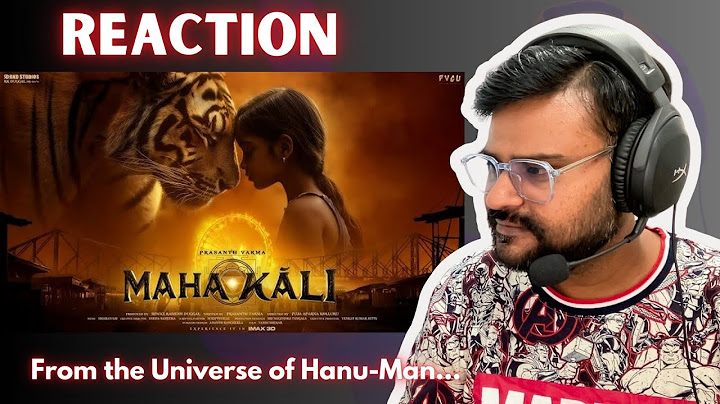 MAHAKĀLI Announcement Reaction | Prasanth Varma | From the Universe of Hanu-Man. #bindaasbhartii