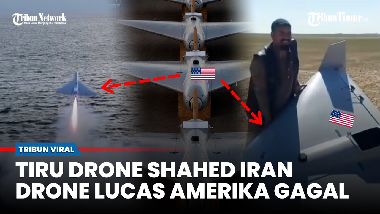Drone LUCAS Tiruan Shahed Iran Milik AS Jatuh di Gurun Irak, Gagal Meluncur ke Iran?