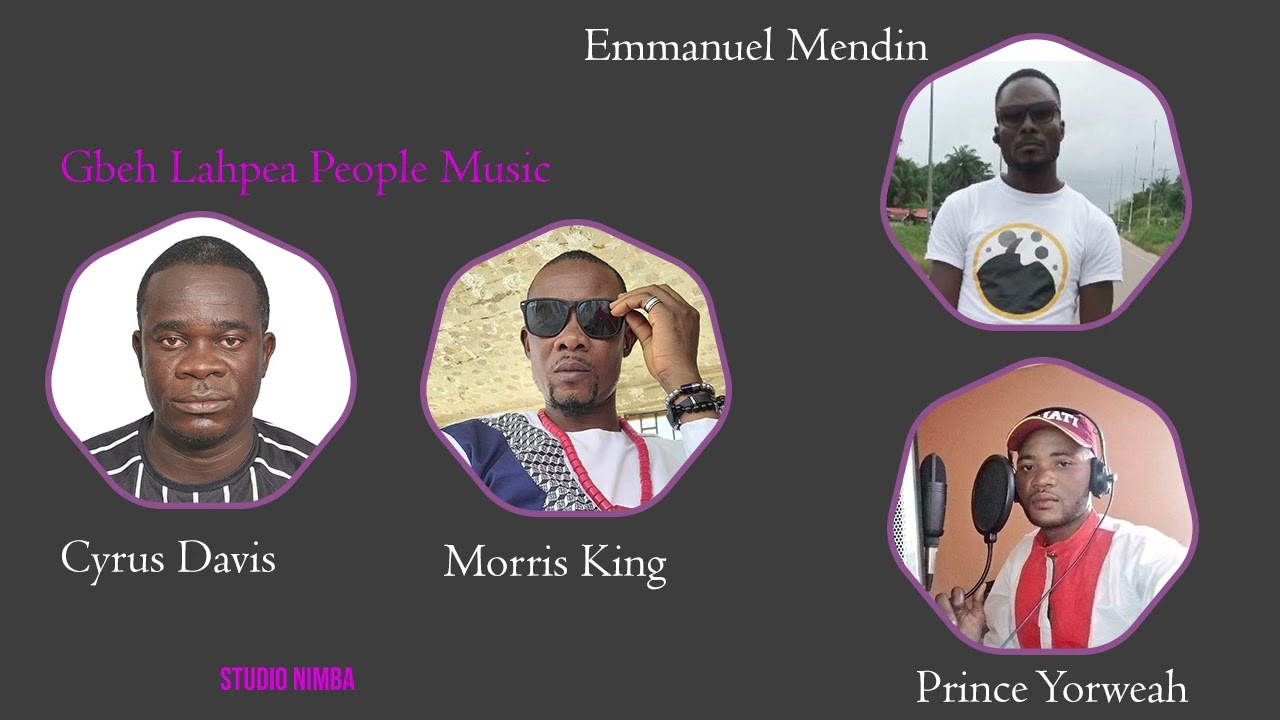 Gbeh Lahpea people Cyrus Davis Morris King Emmanuel Mendin and Prince Yorweah