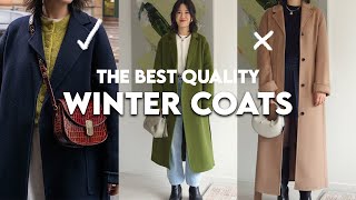THE BEST WOOL COATS FOR WINTER (Comparing 7 Different Styles)
