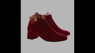 Ankle Boots With Sheepskin Or Suede Embroidered Httpsvhnyuscollectionsflat-Boots
