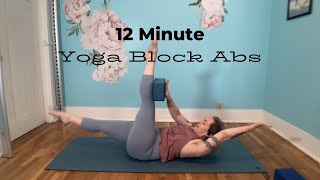 12 minute Yoga Block Abs