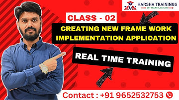 PEGA Class 02 | Createing New Frame Work Implementation Application | Real Time Project Training