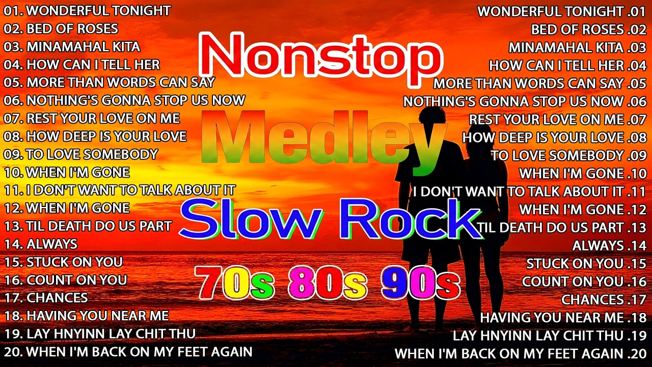 Slow Rock Love Songs Collection 70s 80s 90s | Nonstop Slow Rock Pinoy Medley 🎙️Best Luamang Tugtugin