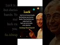 "A.P.J Abdul Kalam Sir"||#luck#status #motivation#inspiration#success#life#quotes#shorts#ytshorts
