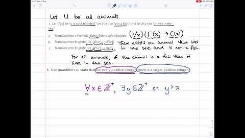 Lecture 5.4: Universal & Existential Quantifiers