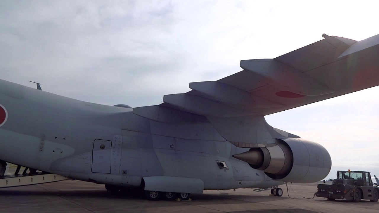 航空自衛隊C2輸送機の機内見学。C2の大きさに圧倒された。航空自衛隊〔JASDF〕入間基地航空祭2019 YouTube