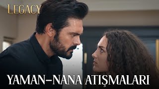 30 dakika boyunca Nana ile Yaman didişiyor | Emanet Özel Klipler