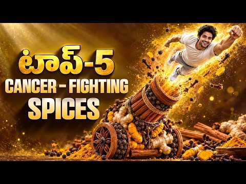 TOP 5 Cancer-Fighting Spices | ఈ Spicesలోని Compounds క్యాన్సర్‌పై ఎలా పనిచేస్తాయి