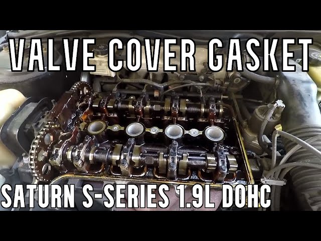 Saturn S-Series Valve Cover Gasket Replacement - YouTube