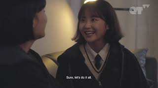 Secretly Dating My High School Crush | Lesbian Romance | Sui