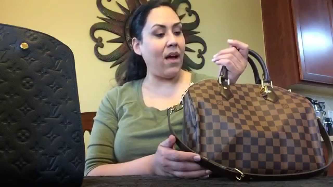 Louis Vuitton Montaigne GM vs Speedy 30 & 35!! - YouTube