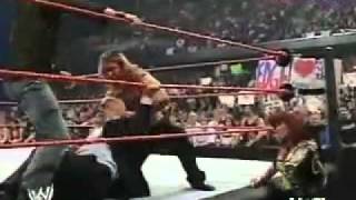 John Cena Save Ric Flair From Edge, Lita, Melina And John Morrison