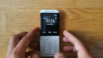 How to set Call Settings options in the left button in Nokia 5310